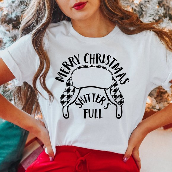 Tops - Christmas Vacation Funny Christmas Graphic T-shirt Unisex Cotton Tee